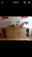 Sideboard in Buche Farbe mit Beleuchtung. Nordrhein-Westfalen - Gronau (Westfalen) Vorschau