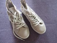 Damenschuhe, Gr. 39,neu, gold/beige zum schnüren Nordrhein-Westfalen - Rheda-Wiedenbrück Vorschau