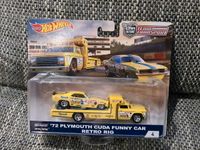 Hot Wheels Plymouth Duster Funny Car Team Transport Gelb Bayern - Bobingen Vorschau