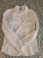 h&m weiße Basic Bluse tailliert, Größe 34, schick Niedersachsen - Weener Vorschau