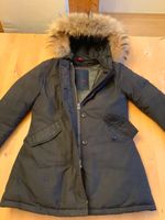 Canadian Daunenjacke/ Parka , schwarz, Gr XS/S, mit Echtfell Wandsbek - Hamburg Poppenbüttel Vorschau