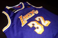 Earvin Magic Johnson 1984-85 Los Angeles Lakers Trikot Lila Köln - Porz Vorschau