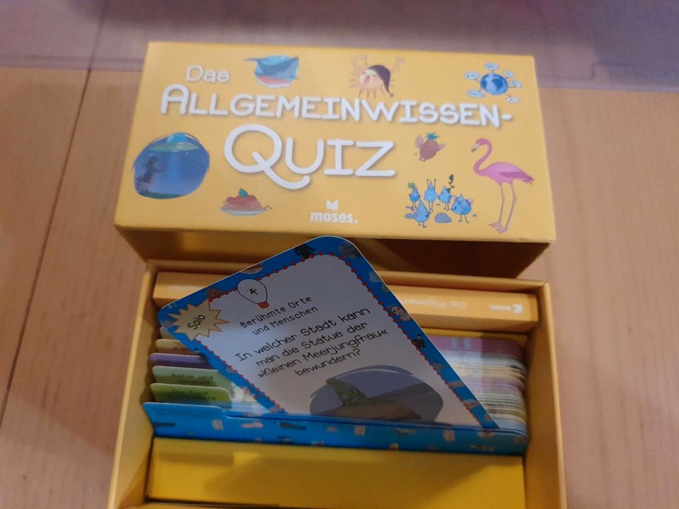 Das allgemeinwissen Quiz, Gesellschaftsspiel von MOSES in Hamburg