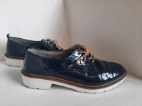 Damen Halbschuhe Jenny Derbies navy 41 42 Dresden - Blasewitz Vorschau