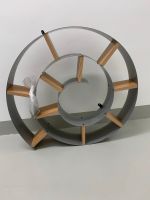 Wandregal Schnecke / Spirale aus Metall und Holz Nordrhein-Westfalen - Ratingen Vorschau