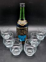 6 Cognacgläser für Blue Curacao Delikat DDR superfest Sachsen - Neschwitz Vorschau