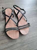 Sandalen Esprit schwarz Leder Gr. 40 Nordrhein-Westfalen - Hagen Vorschau