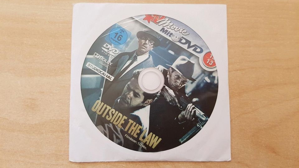 Film "Outside the Law" auf TV Movie DVD in Wertheim