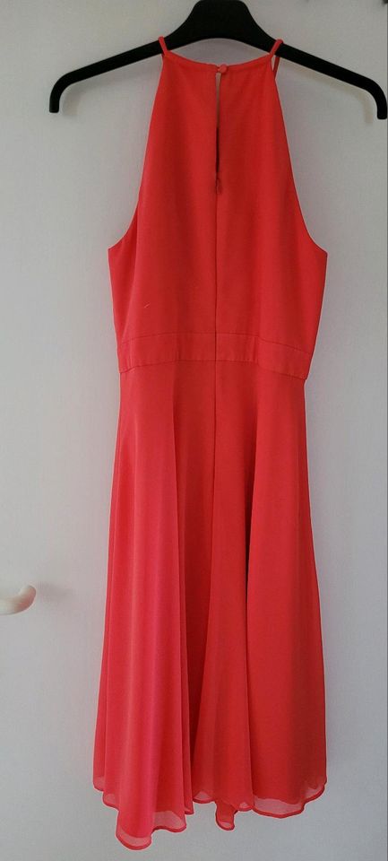 Tanzkleid, corallfarben, Chiffon, Gr. 36 in Langen (Hessen)