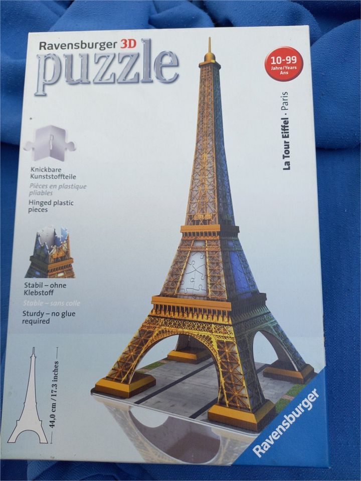 Ravensburger 3D-Puzzle (Eiffelturm) Paris La Tour Eiffel in Heidelberg