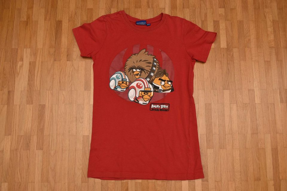 Angry Birds Star Wars rotes T-Shirt Gr. 146/152 in Dresden