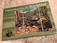 Puzzle, Triptychon, 3 teilig, Bachlauf Bayern - Hutthurm Vorschau