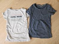 2 Umstandsshirts Schwangerschaft T-Shirts 36 38 S Bayern - Simbach Vorschau