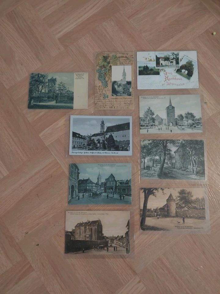 Postkarten bad Langensalza in Bad Langensalza
