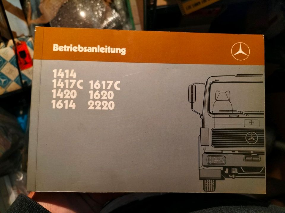 Betriebsanleitung Mercedes NG 1417 1617c OM 366 A Oldtimer Lkw in Walldürn