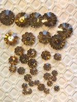 Swarovski Blumen Perlen Farbe light Smoked Topaz Bayern - Denklingen Vorschau