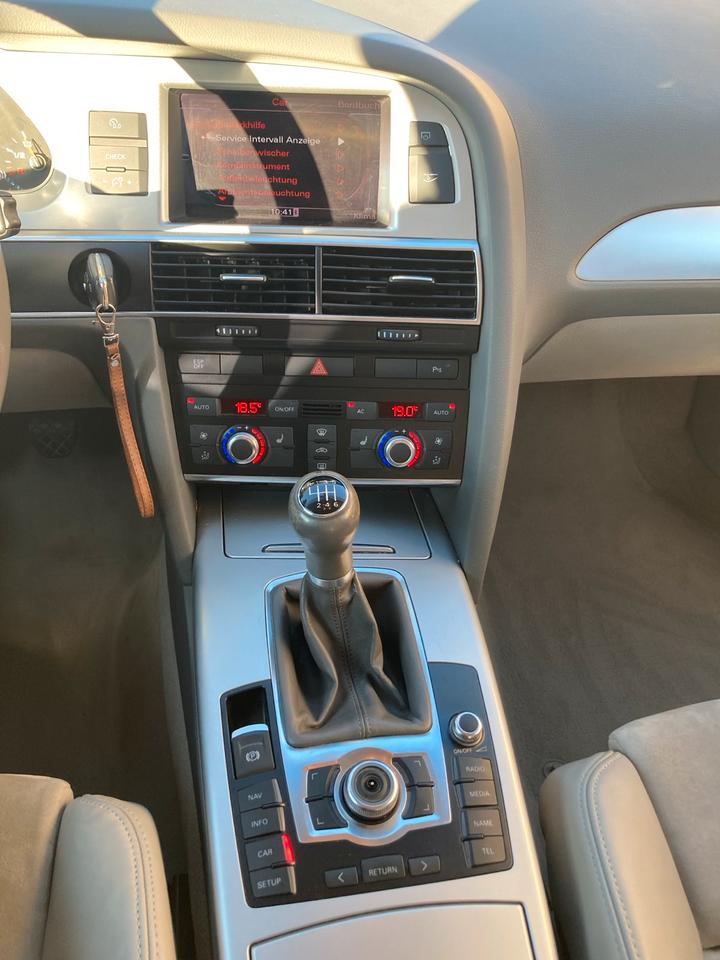 Audi A6 Avant 2,7 TDI V6, 2008, AHK, SHZ, SD, 8fach Alu bereift in Gaußig