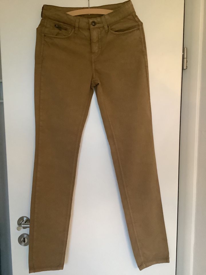 MAC farbige Jeans Hose Gr. 34 Curry Ocker Mac in Bochum