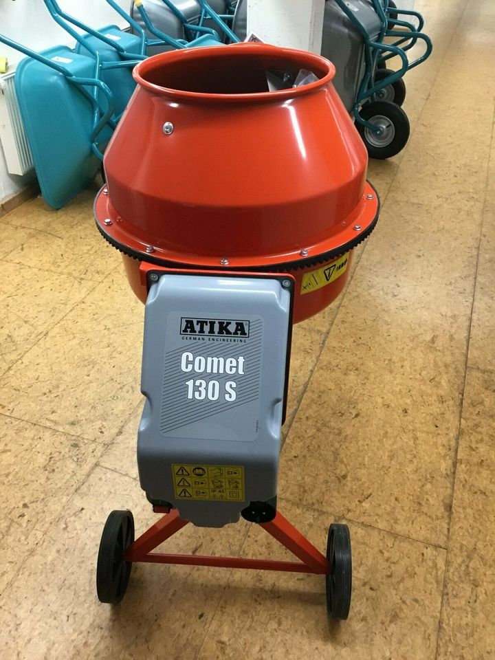 ATIKA Betonmischer Comet 130 S 230V Handhebel *MADE IN GERMANY* in Landsberg (Lech)