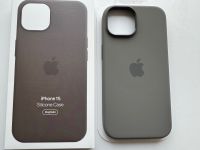Apple Silikon-Case für iPhone15 in Grau (Clay), Fabrikneu! Berlin - Spandau Vorschau