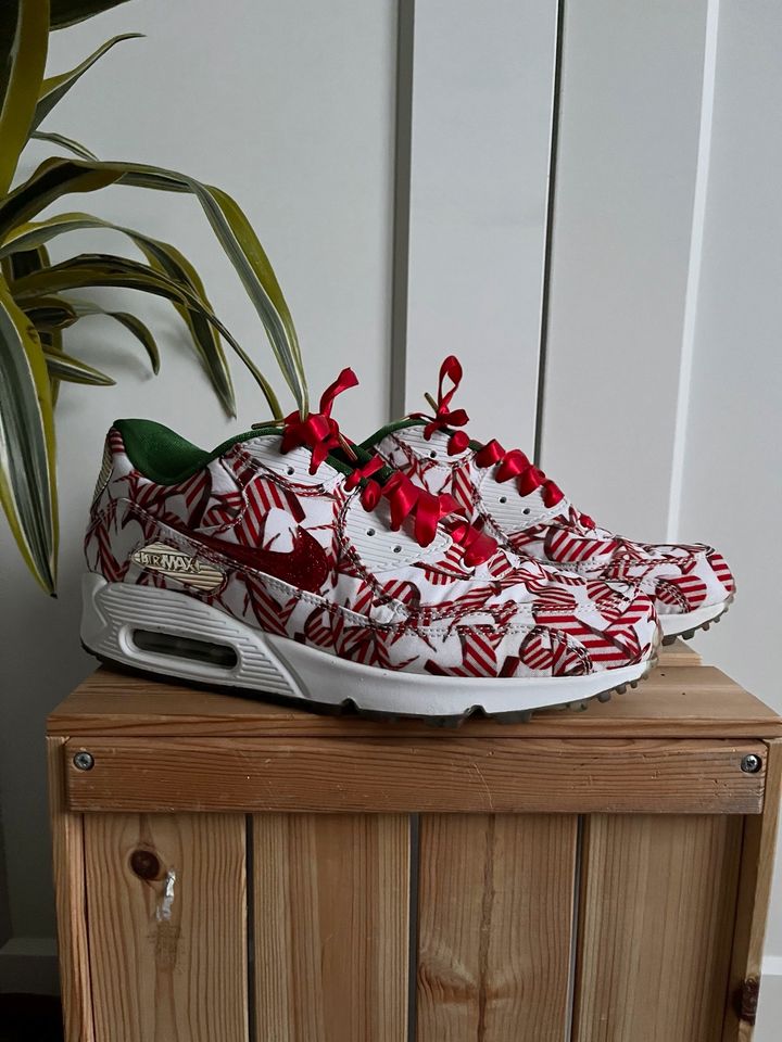 Nike Air Max 90 Candy Cane Christmas (2015) Damen Gr. 42 in Hamm