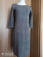 OPUS – Kleid Strickkleid ¾-Arm – Gr. ca. 34  Grau-schwarz kariert Nordrhein-Westfalen - Hamm Vorschau
