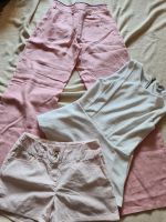 Leinenhose Shorts Top Turnover apart h&m 36 Hessen - Braunfels Vorschau