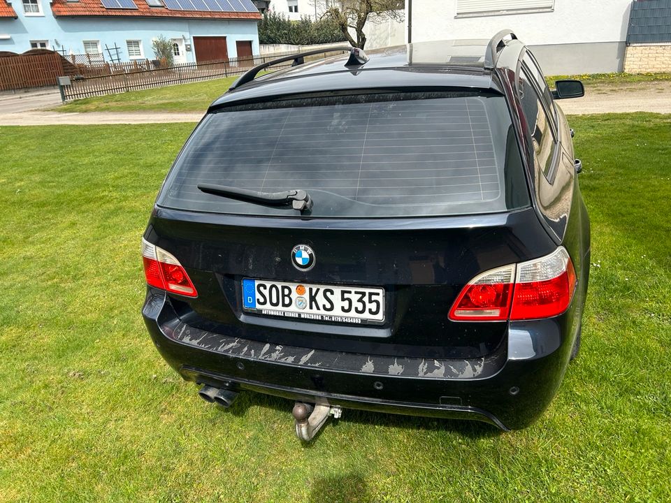 BMW e61 535d M Paket ACC shz Touring tüv 10.25 kein 530d 525d in Schrobenhausen