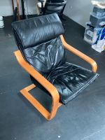 Stuhl holz leder sessel chaise vintage retro teak Innenstadt - Köln Deutz Vorschau