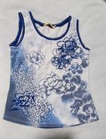 Biba Top Shirt Oberteil blau Flower Sachsen - St. Egidien Vorschau