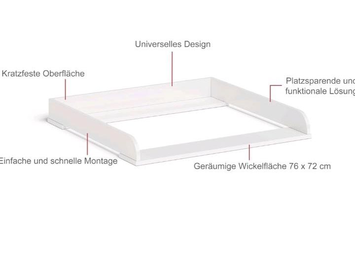 Wickelaufsatz für Ikea Möbel in Geiselhöring