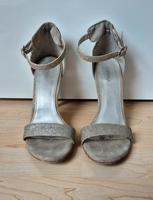 Basic Glitzer Strass Sandaletten HighHeels Riemchen Pumps Hessen - Hilders Vorschau
