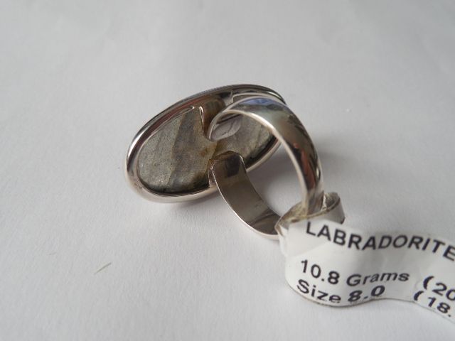 Ring Silber mit Labradorit #C1795 in Köln
