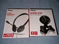 Trust Webcam Exis  und Headset Primo für PC und Laptop NEU Nordrhein-Westfalen - Burscheid Vorschau
