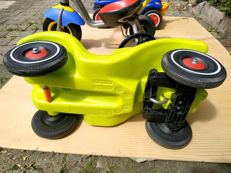 2 kleine Kinder Puky Dreirad und BIG Auto in Bergkirchen