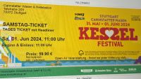 1 Kesselfestival Ticket mit Headliner für Samstag 01.06.24 Baden-Württemberg - Tübingen Vorschau