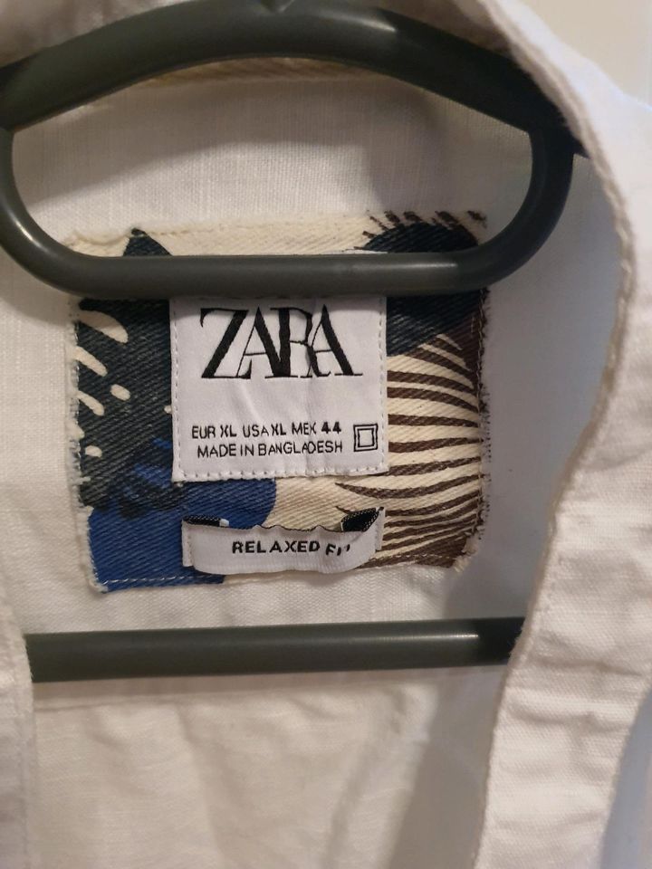 ZARA Herrenhemd weiß XL in Großheide
