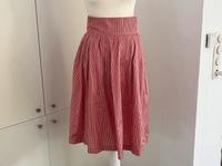 JOOP ! Falten  Rock  kariert rot weiß 100% Seide high waist Wandsbek - Hamburg Volksdorf Vorschau