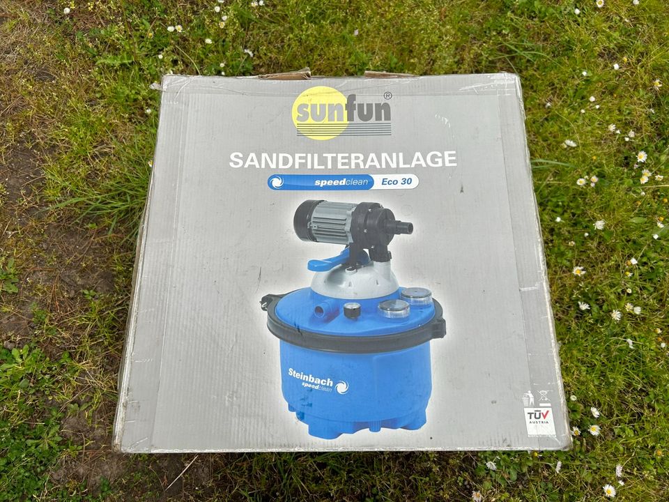 Intex FramePool 3,05 m mit SpeadClean Eco30 Sandfilter in Frankfurt am Main