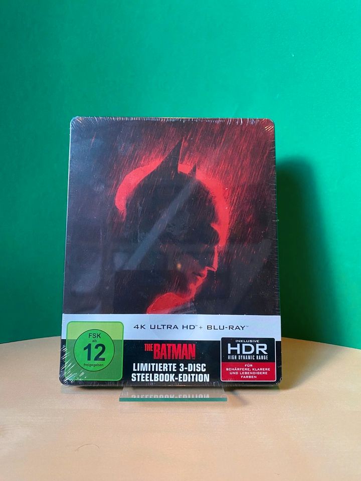 The Batman - 4K + Blu-ray (Limited Steelbook) (Cover B) NEU & OVP in Nordhorn