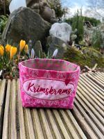 Korb, Tasche, Utensilo Handmade neu pink bestickt Nordrhein-Westfalen - Marienheide Vorschau