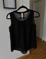 Only Bluse Damen schwarz edel Perlen Glitzer XS Business Bayern - Gröbenzell Vorschau