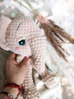 Elefant Komforter, Amigurumi, gehäkelt, Handmade Bayern - Augsburg Vorschau