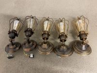 Retro Wandlampe schwarz/gold Nordrhein-Westfalen - Menden Vorschau