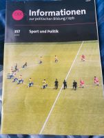 Sport und Politik, Informationen zu politischen Bildung Bielefeld - Brackwede Vorschau