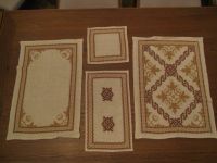 4 Tischdecken beige/braun 50 cm x 36 cm + weitere Niedersachsen - Wagenfeld Vorschau