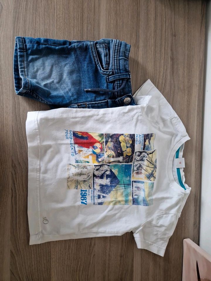 Set Jeans Shorts und Tshirt Sommerpaket in Kleinostheim