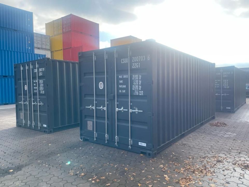 ✅ Seecontainer neu 20Fuß & 40Fuß | Lieferung bundesweit | Lager ✅ in Ludwigshafen