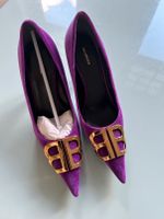 orig BALENCIAGA Monogramm Pumps purple 37 NEU ungetr. Eimsbüttel - Hamburg Harvestehude Vorschau