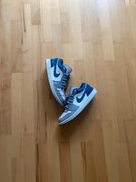 Nike Air Jordan 1 low blau/grau Berlin - Lichterfelde Vorschau